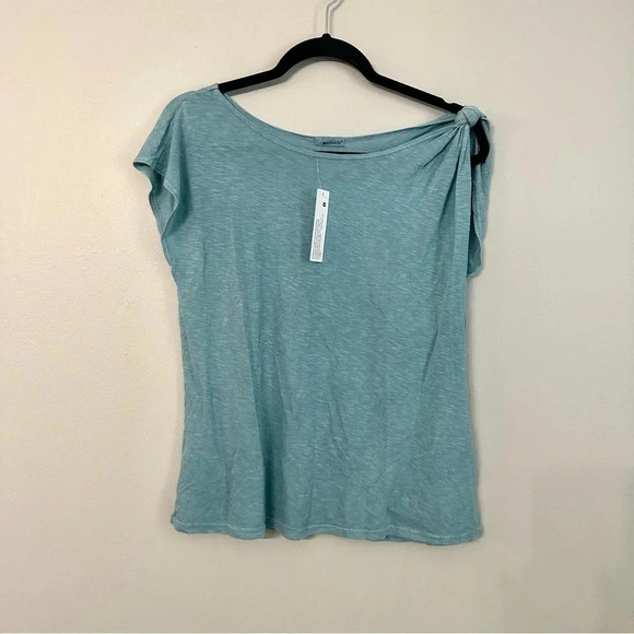 Lamade Shoulder Knot Lightweight Short Sleeve Tee NWT - Picture 2 of 11